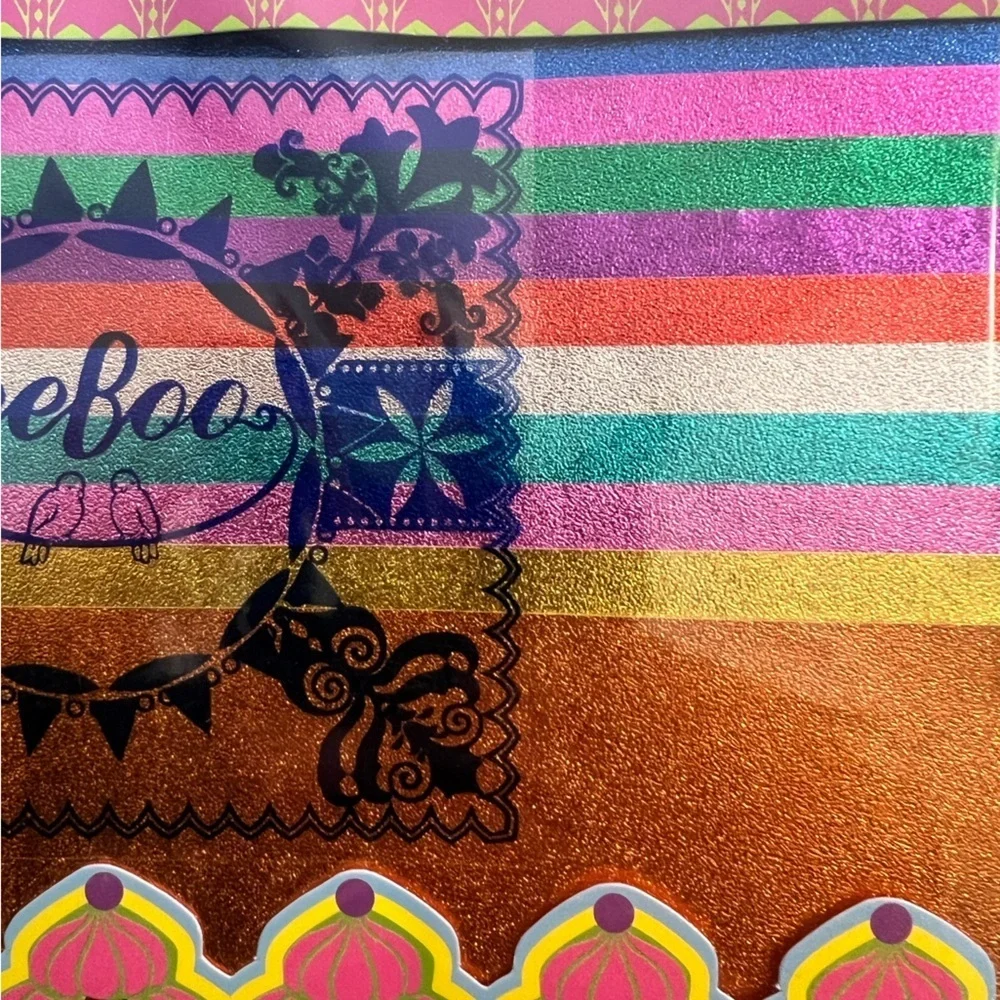 Eeboo Fancy Metallic Shimmer 20 Sheets Foil Craft Papers - Multicolor